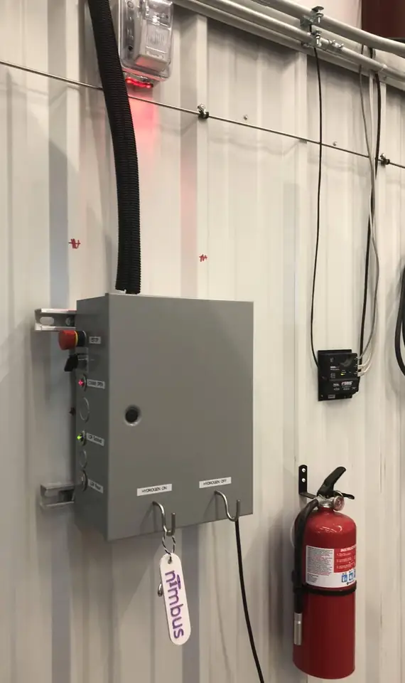 Hydrogen Safety System: archived work image 1