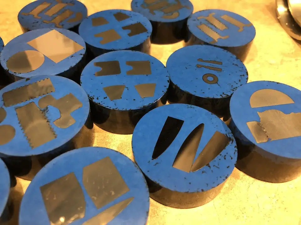 Sample preparation: archived work image 2